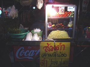 Markt in Phayao in Nordthailand